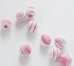 The Gilded Nest Wohndeko-Geometrisches Kugeldekor – Minimalistischer Akzent für Ihr Zuhause