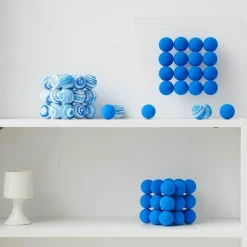 The Gilded Nest Wohndeko-Geometrisches Kugeldekor – Minimalistischer Akzent für Ihr Zuhause