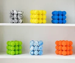 The Gilded Nest Wohndeko-Geometrisches Kugeldekor – Minimalistischer Akzent für Ihr Zuhause