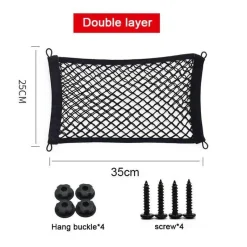 Wild u0026 Free Gear Autozubehör|Automobilindustrie-Gepäcknetz-Organizer – Dehnbare Netz-Aufbewahrungslösung fürs Auto