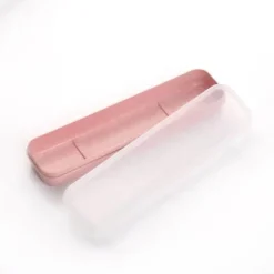 Tom Küche & Esszimmer-Geschirr-Organizer aus Weizenstroh mit durchsichtigen Schlitzen für einfachen Zugriff und Komfort