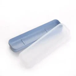 Tom Küche & Esszimmer-Geschirr-Organizer aus Weizenstroh mit durchsichtigen Schlitzen für einfachen Zugriff und Komfort