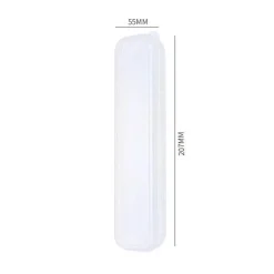 Tom Küche & Esszimmer-Geschirr-Organizer aus Weizenstroh mit durchsichtigen Schlitzen für einfachen Zugriff und Komfort