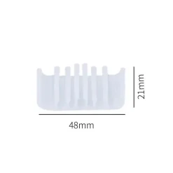 Tom Küche & Esszimmer-Geschirr-Organizer aus Weizenstroh mit durchsichtigen Schlitzen für einfachen Zugriff und Komfort