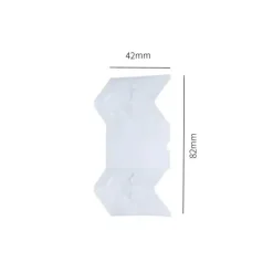 Tom Küche & Esszimmer-Geschirr-Organizer aus Weizenstroh mit durchsichtigen Schlitzen für einfachen Zugriff und Komfort