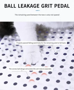 Decor Haustierzubehör-Geschlossene Katzentoilette – Geruchskontrolle, Anti-Spritz-Design