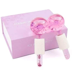 The Relaxation Nook Frauenpflege|Körperpflege-Gesichtseiskugel-Roller – Beruhigendes Hautpflegetool für strahlend leuchtende Haut