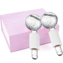 The Relaxation Nook Frauenpflege|Körperpflege-Gesichtseiskugel-Roller – Beruhigendes Hautpflegetool für strahlend leuchtende Haut