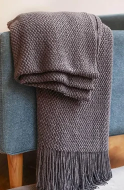 Cozy Haven Bettzeug-Gestrickte Ananas-Überwurfdecke - Nordisches Sofadekor