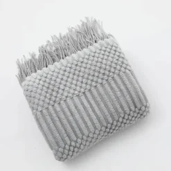 Cozy Haven Bettzeug-Gestrickte Ananas-Überwurfdecke - Nordisches Sofadekor