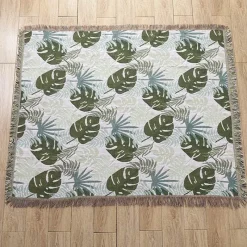 Snug u0026 Soft Bettzeug-Gestrickte Gobelindecke – Leichte, luxuriöse Dekodecke für das Wohnzimmer im Freien