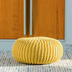 Cozy Living Möbel-Gestrickter Sitzsack - Nordic Creative Design