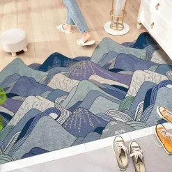 Floor u0026 Flair Boden & Teppiche-Gewellter kreativer Eingangsteppich