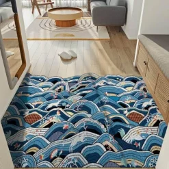 Floor u0026 Flair Boden & Teppiche-Gewellter kreativer Eingangsteppich