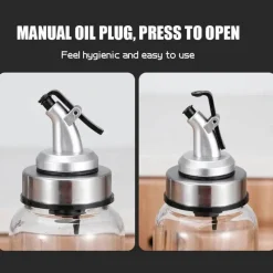 Tom Küche & Esszimmer-Gewürzflaschenverschluss - Langlebiger Öldüsendeckel