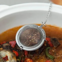 The Cozy Mug Küche & Esszimmer-Gewürzkugel aus Edelstahl – Ultrafeines Kräutersieb