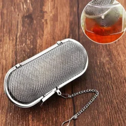 The Cozy Mug Küche & Esszimmer-Gewürzkugel aus Edelstahl – Ultrafeines Kräutersieb