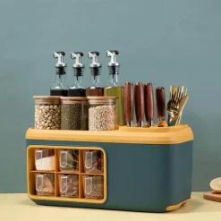 Space Savvy Küche & Esszimmer-Gewürz-Organizer – Multifunktionaler Gewürzhalter für die Küche