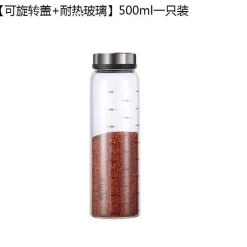 Tom Küche & Esszimmer-Gewürzstreuer aus Glas – Salz- und Pfefferstreuer