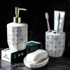 The Bath Nook Badezimmer-Gianini Bathroom Accessory Set - Elegant Home Décor Essentials