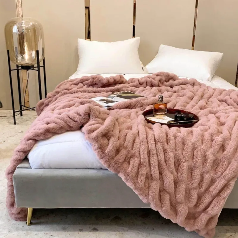 Cozy Haven Bettzeug-Giulio Decke – Kuschelweicher Überwurf für die Heimdekoration