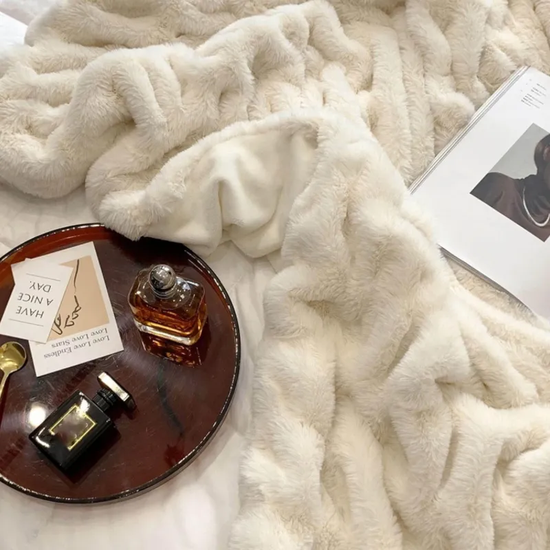 Cozy Haven Bettzeug-Giulio Decke – Kuschelweicher Überwurf für die Heimdekoration