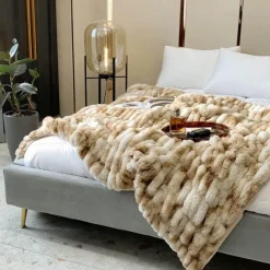 Cozy Haven Bettzeug-Giulio Decke – Kuschelweicher Überwurf für die Heimdekoration