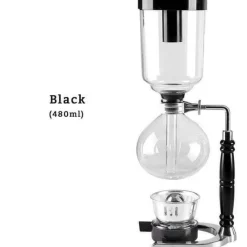 The Cozy Mug Küche & Esszimmer-Glassiphon-Kaffeemaschine – Elegantes Brühsystem