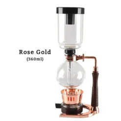 The Cozy Mug Küche & Esszimmer-Glassiphon-Kaffeemaschine – Elegantes Brühsystem