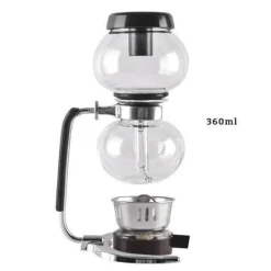 The Cozy Mug Küche & Esszimmer-Glassiphon-Kaffeemaschine – Elegantes Brühsystem