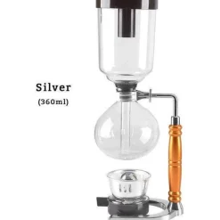 The Cozy Mug Küche & Esszimmer-Glassiphon-Kaffeemaschine – Elegantes Brühsystem