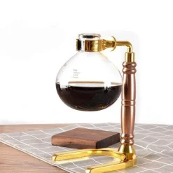 The Cozy Mug Küche & Esszimmer-Glassiphon-Kaffeemaschine – Elegantes Brühsystem