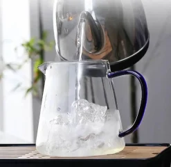 Plates u0026 More Küche & Esszimmer-Glasteekanne mit Teesieb - 550 ml Puer Gaiwan Wasserkocher-Set