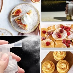 Tom Küche & Esszimmer-Glitzerpulver Spray - Tortendekoration Backzubehör