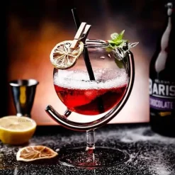 Plates u0026 More Küche & Esszimmer-Globe Weingläser-Set – Elegantes Trinkgeschirr für Hausbar-Partys