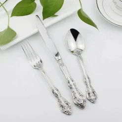 Feast u0026 Flair Küche & Esszimmer-Gold Silber Edelstahl Besteck Set - Küchengeschirr Werkzeuge Zubehör