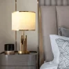 Glow u0026 Shade Beleuchtung-Golden Spire Table Lamp - Elegant Stylish Home Lighting