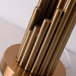 Glow u0026 Shade Beleuchtung-Golden Spire Table Lamp - Elegant Stylish Home Lighting