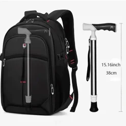 Decor Mobilitäts- Und Support-Tools|Outdoor-Artikel-Goldener leichter Wanderstock für Senioren und Wandern im Freien