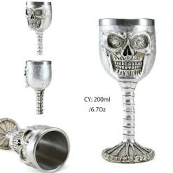 Feast u0026 Flair Küche & Esszimmer-Gothic Dragon King Edelstahlkelch - 200 ml Weinglas