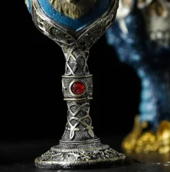 The Cozy Mug Küche & Esszimmer-Gotischer Totenkopfkelch - Cocktail-Trinkgeschirr aus Edelstahl