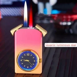 Trail Tech Outdoor-Gadgets|Outdoor-Artikel-Gradient Flame Lighter Watch – Einzigartiger, kreativer Zeitmesser für stilvolle Momente