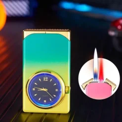 Trail Tech Outdoor-Gadgets|Outdoor-Artikel-Gradient Flame Lighter Watch – Einzigartiger, kreativer Zeitmesser für stilvolle Momente
