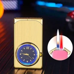 Trail Tech Outdoor-Gadgets|Outdoor-Artikel-Gradient Flame Lighter Watch – Einzigartiger, kreativer Zeitmesser für stilvolle Momente