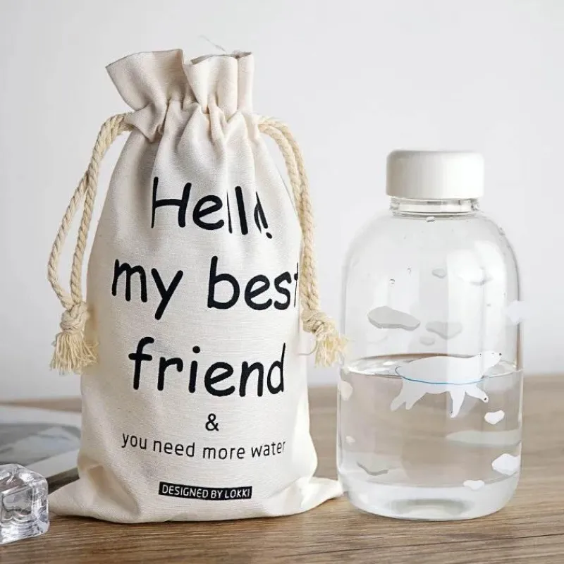 Feast u0026 Flair Küche & Esszimmer-Gradient Sky 600ml Glaswasserflasche - Stilvolles Sport-Trinkgeschirr