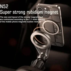 Wild u0026 Free Gear Autozubehör|Automobilindustrie-360-Grad-Magnet-Telefonhalter für die Lüftungsöffnung im Auto - Universelle Telefonhalterung