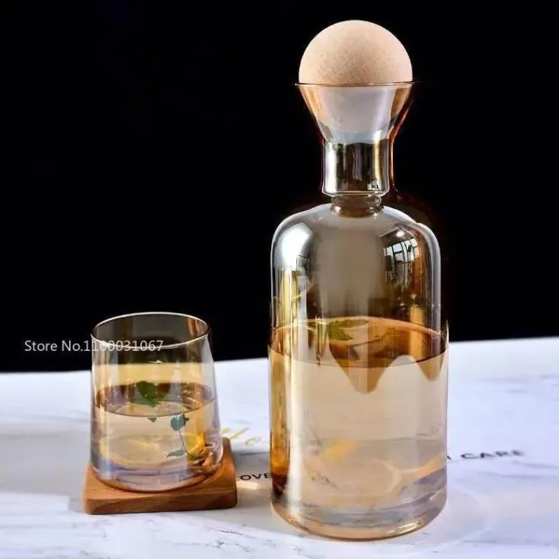 Plates u0026 More Küche & Esszimmer-Grauer Bernsteinglaskrug - Hitzebeständige Teekanne Saftkrug mit Griff