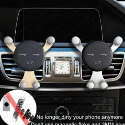 Wild u0026 Free Gear Autozubehör|Automobilindustrie-Gravity-Telefonhalter für Lüftungsschlitze – Autohalterungsclip