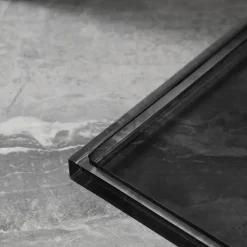 The Bath Nook Badezimmer-Gray Minimalist Bathroom Set - Modern Home Decor Accessories