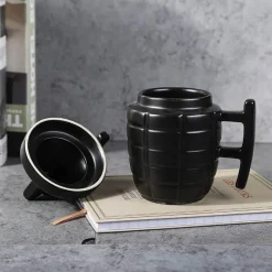 The Cozy Mug Küche & Esszimmer-Grenade Keramiktassen – Stilvolle Kaffeetassen